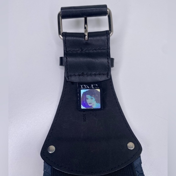 Diane von Furstenberg Black Snake Skin Belt - Picture 5 of 6